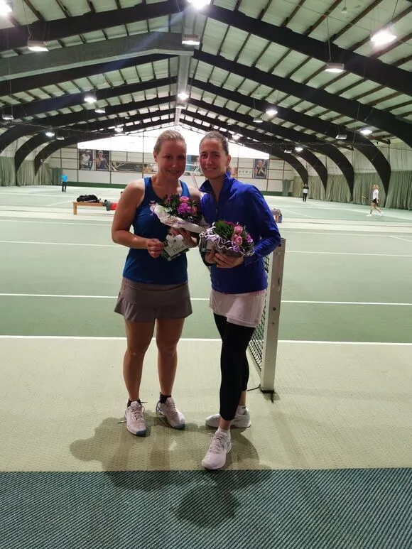 Levke Stenmann ist Landesmeisterin der Damen 40 im Einzel