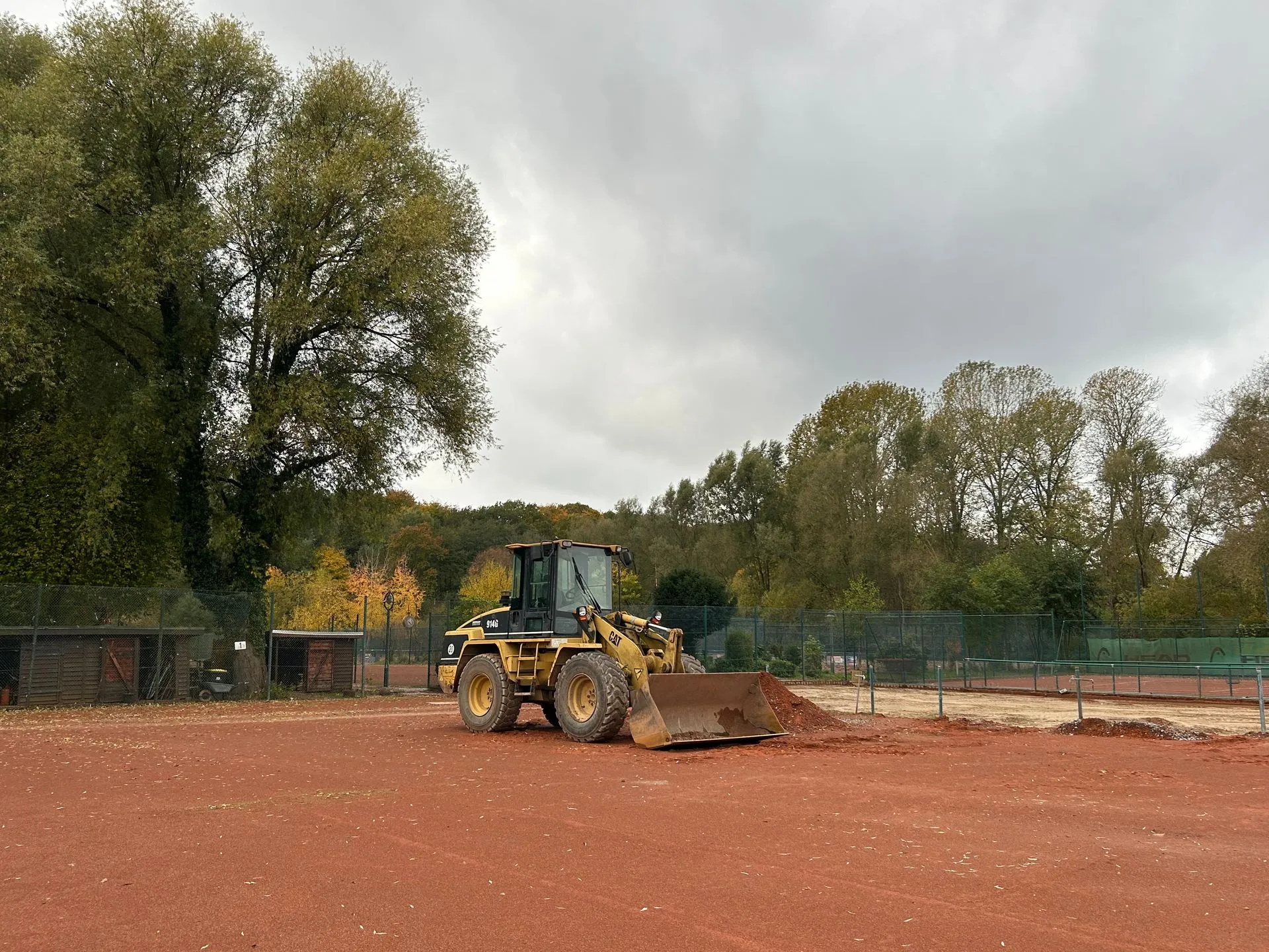 Draußen der Bagger – Drinnen Saisonvorbereitung